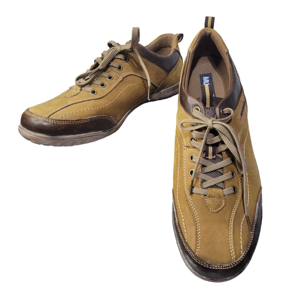 MUK LUKS Men's Cow Leather Sneakers (Size 13)